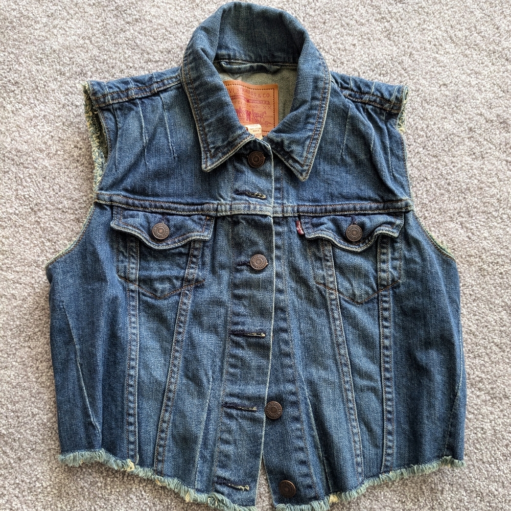 Vintage Levi's denim vest